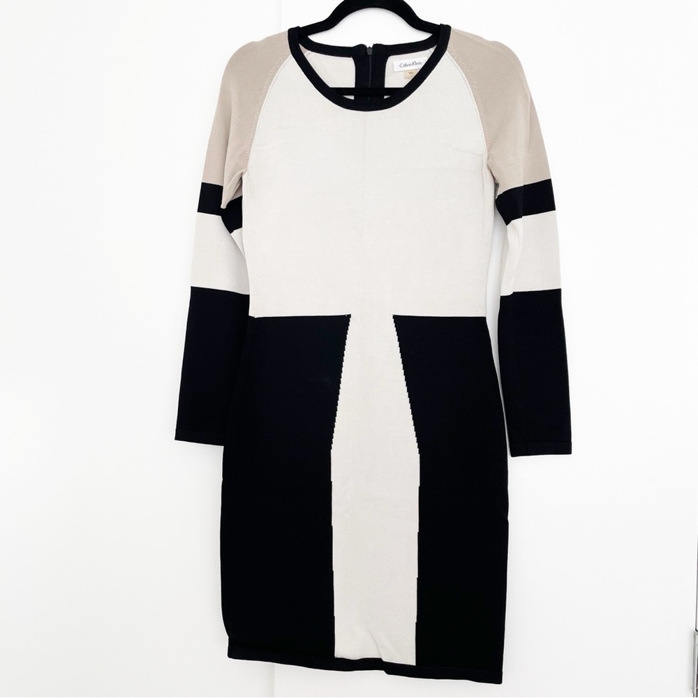 Calvin Klein Colorblock Dress